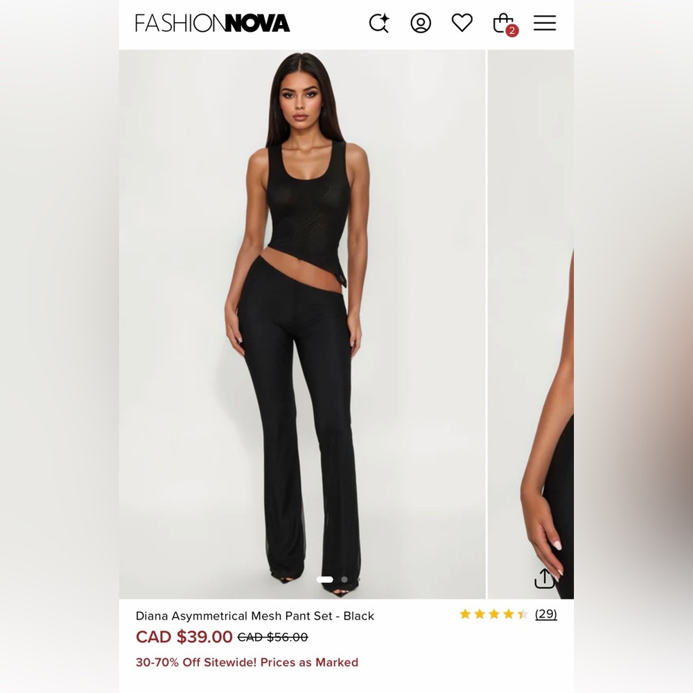 Fashion nova set NWT